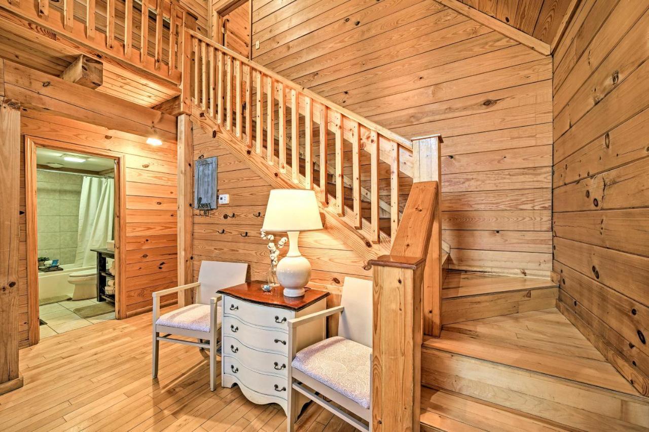 Willa Creekside Bryson City Cabin With Private Hot Tub Zewnętrze zdjęcie