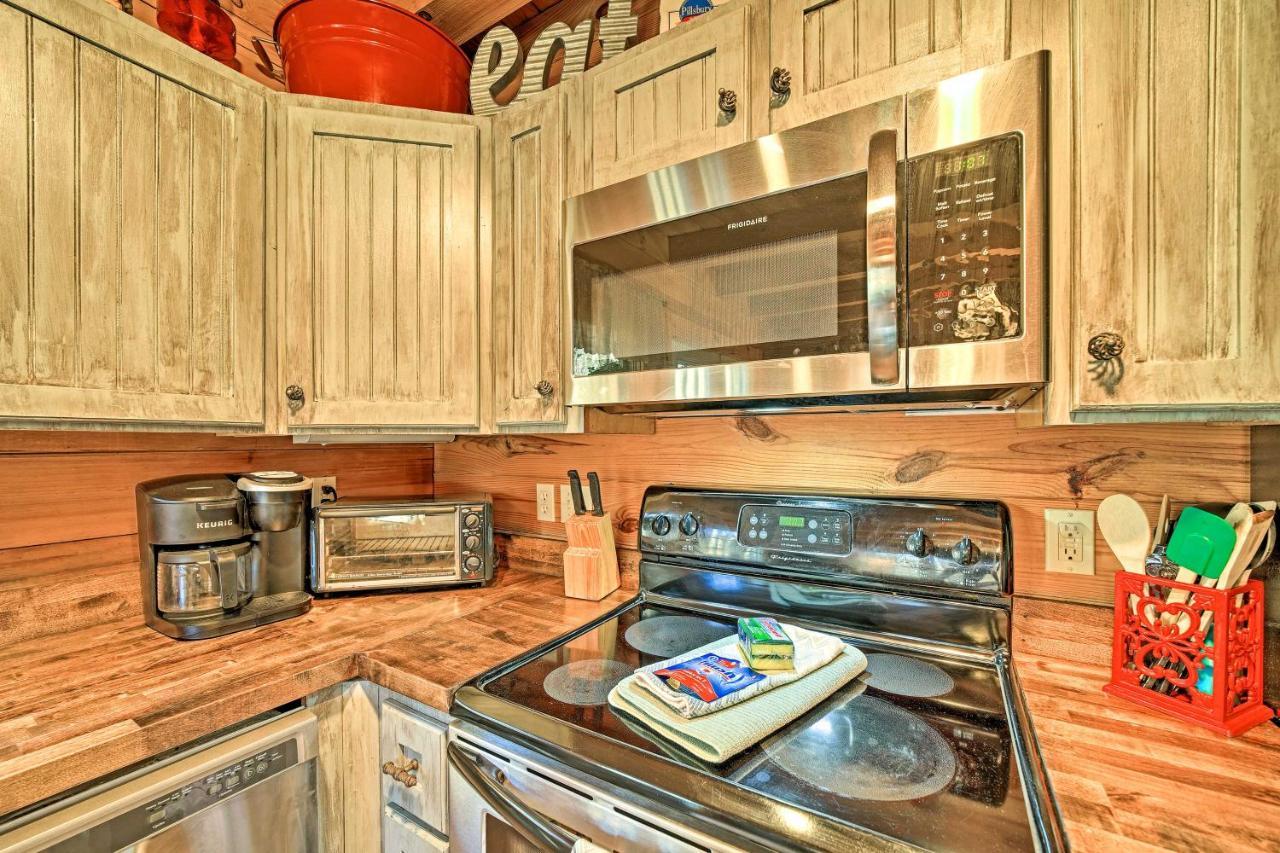 Creekside Bryson City Cabin With Private Hot Tub Zewnętrze zdjęcie