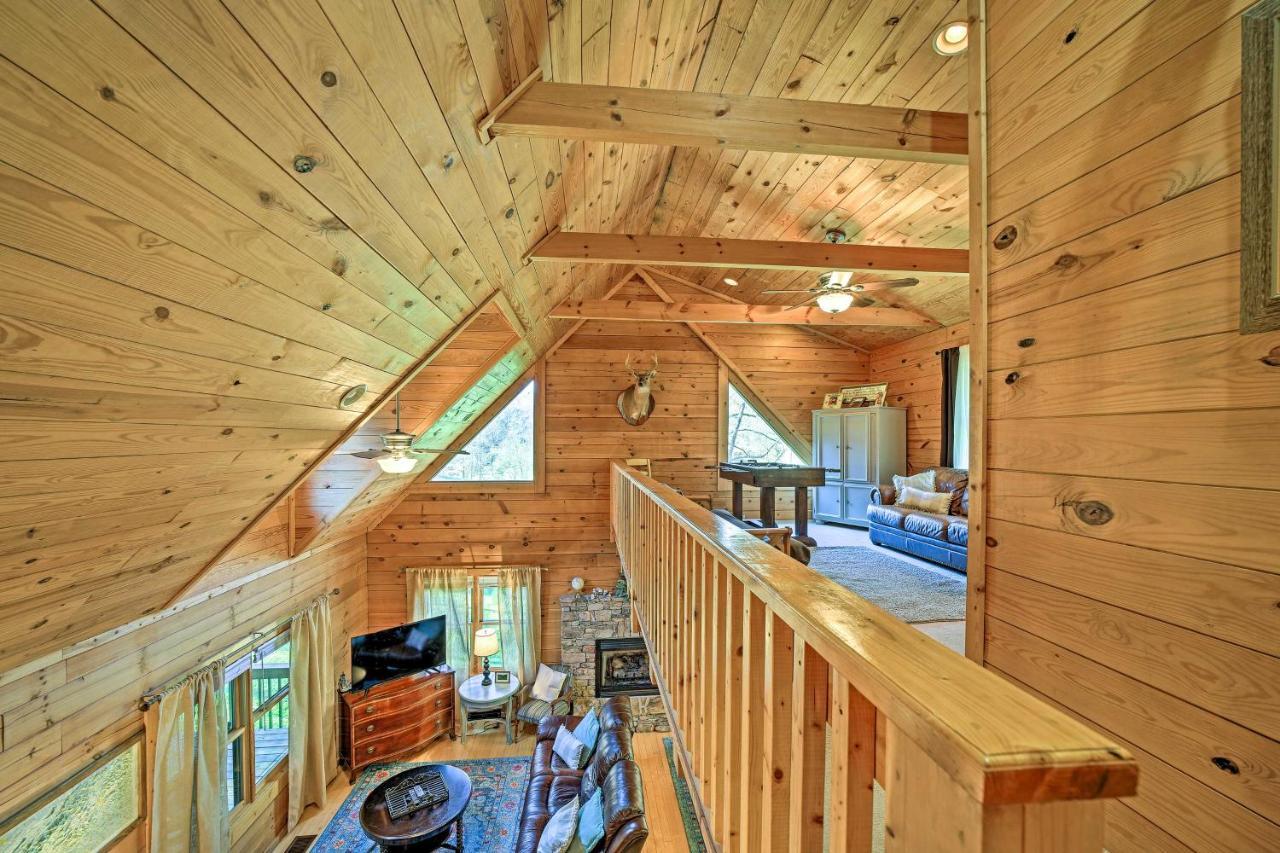 Creekside Bryson City Cabin With Private Hot Tub Zewnętrze zdjęcie