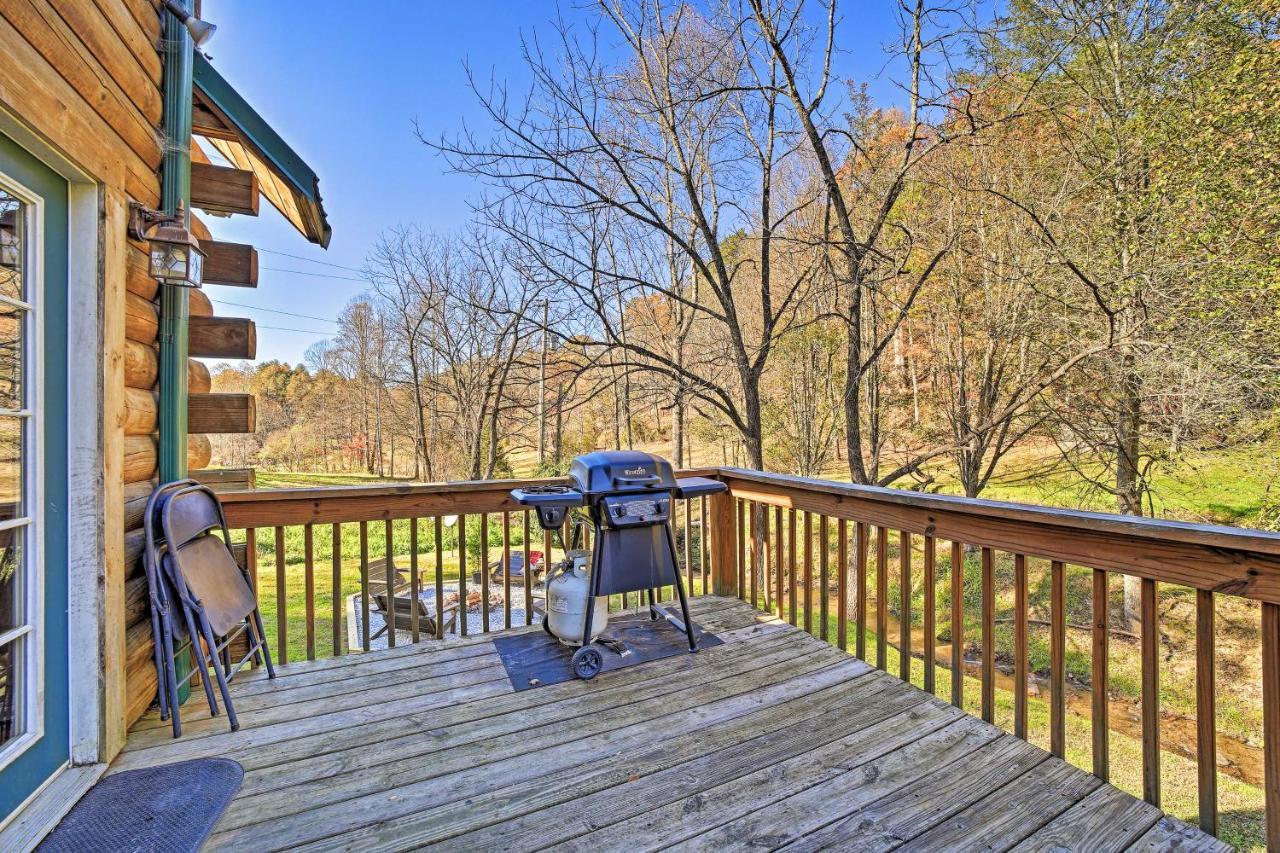 Willa Creekside Bryson City Cabin With Private Hot Tub Zewnętrze zdjęcie