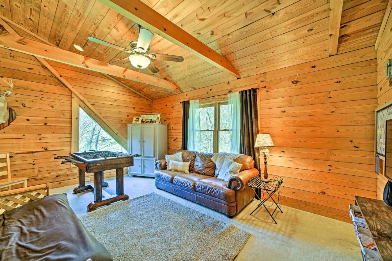 Willa Creekside Bryson City Cabin With Private Hot Tub Zewnętrze zdjęcie