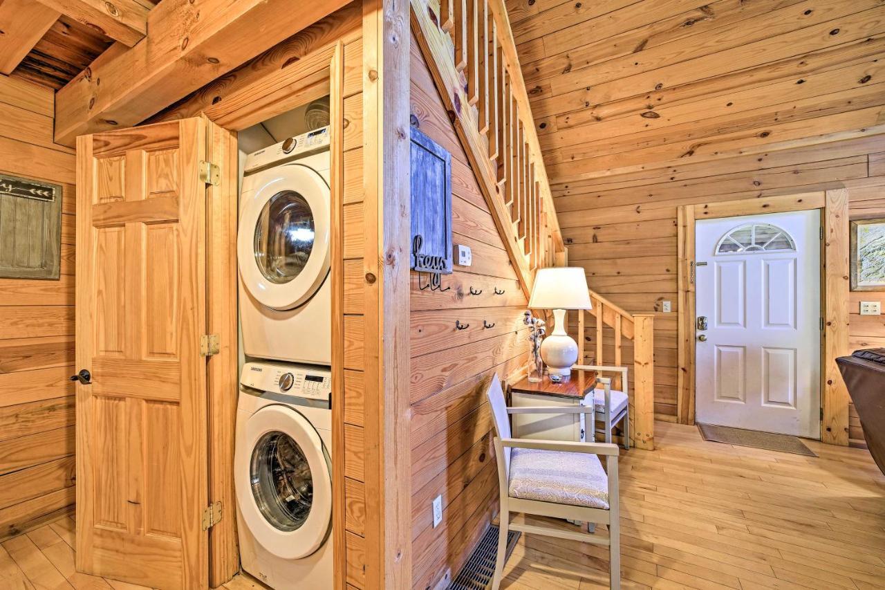 Creekside Bryson City Cabin With Private Hot Tub Zewnętrze zdjęcie