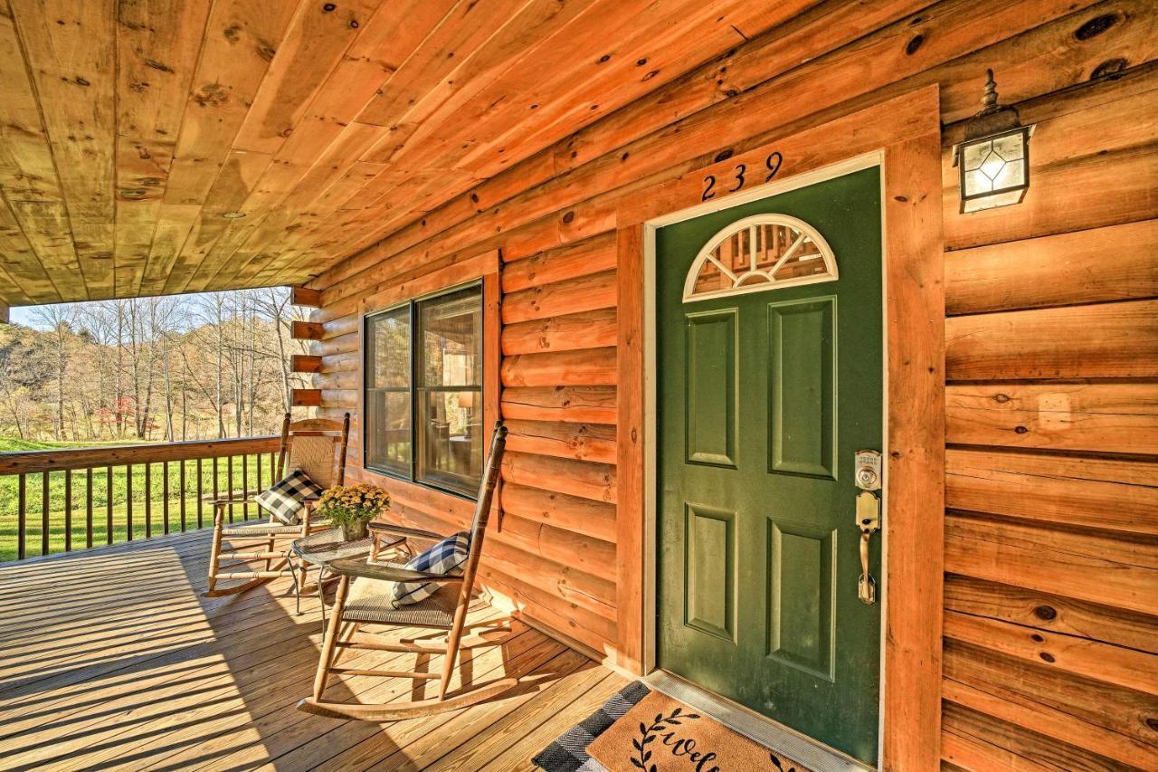 Willa Creekside Bryson City Cabin With Private Hot Tub Zewnętrze zdjęcie