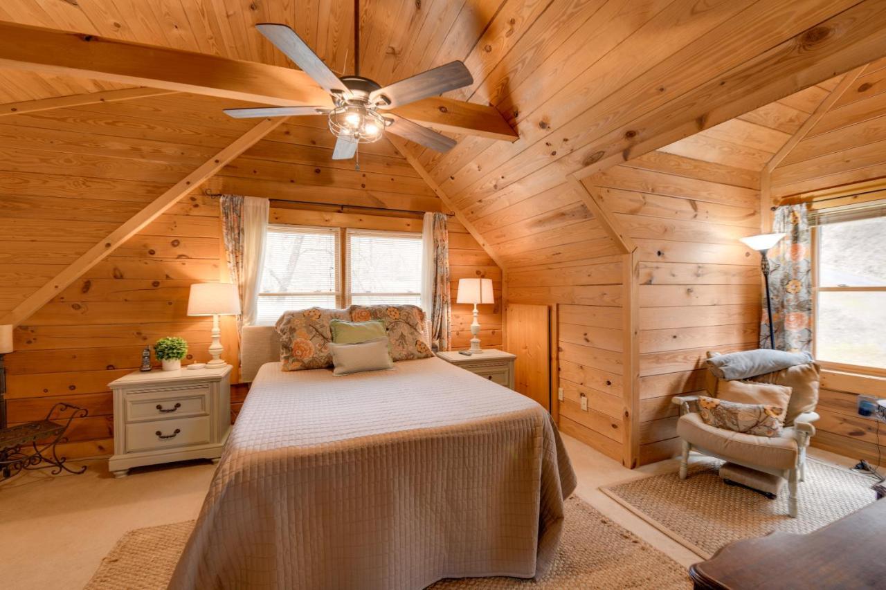 Creekside Bryson City Cabin With Private Hot Tub Zewnętrze zdjęcie
